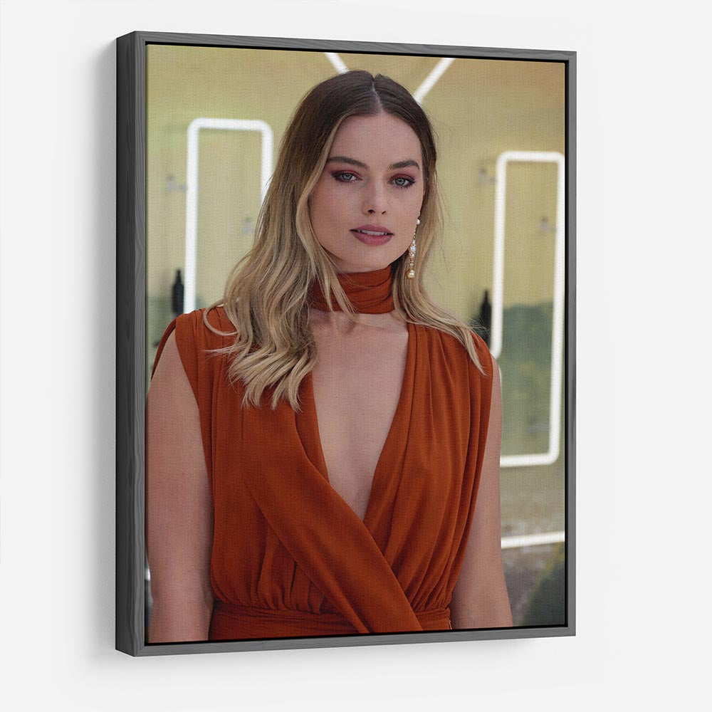 Margot Robbie Once Upon A Time In Hollywood Premiere London HD Metal Print - Canvas Art Rocks - 9