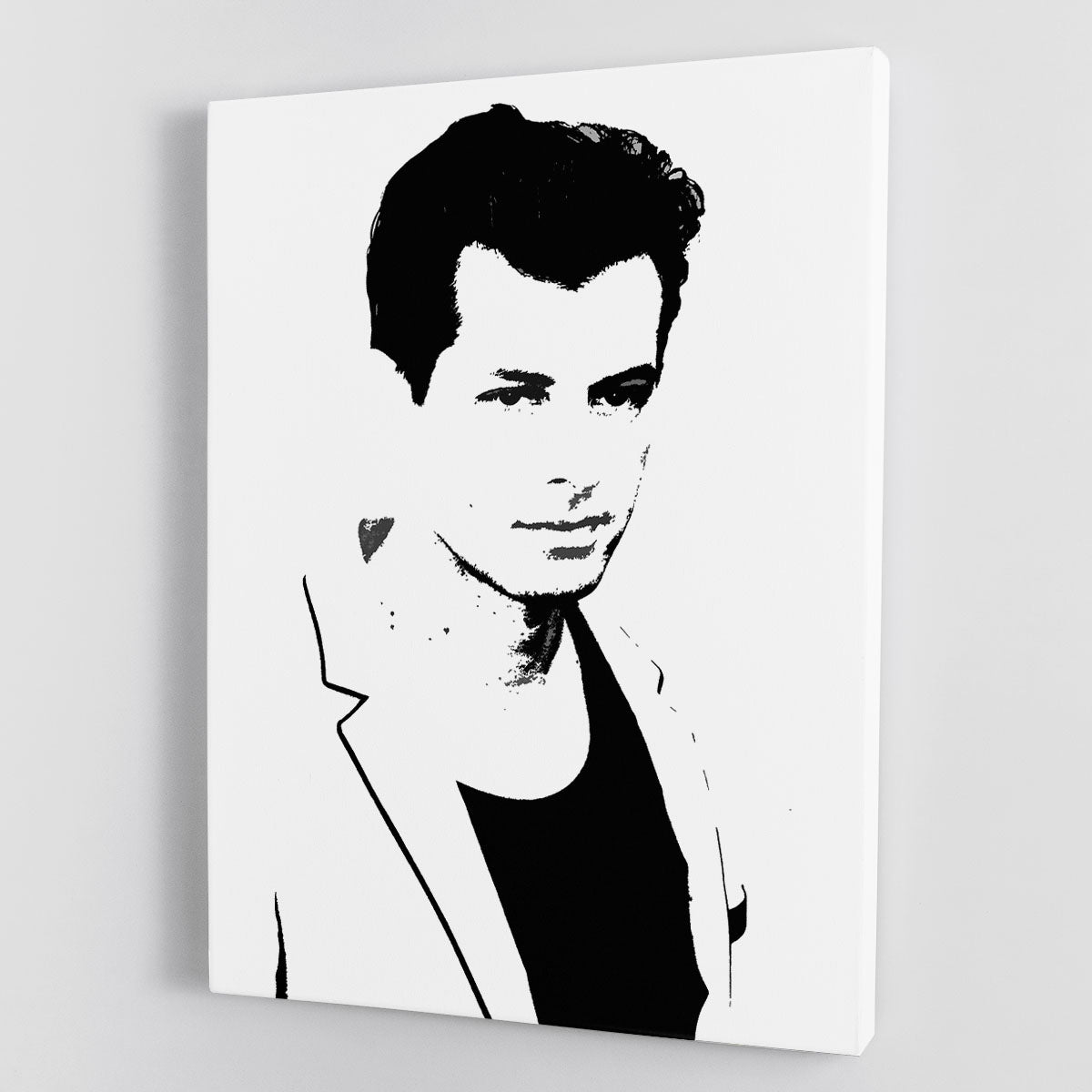 Mark Ronson Black and White Canvas Print or Poster - Canvas Art Rocks - 1