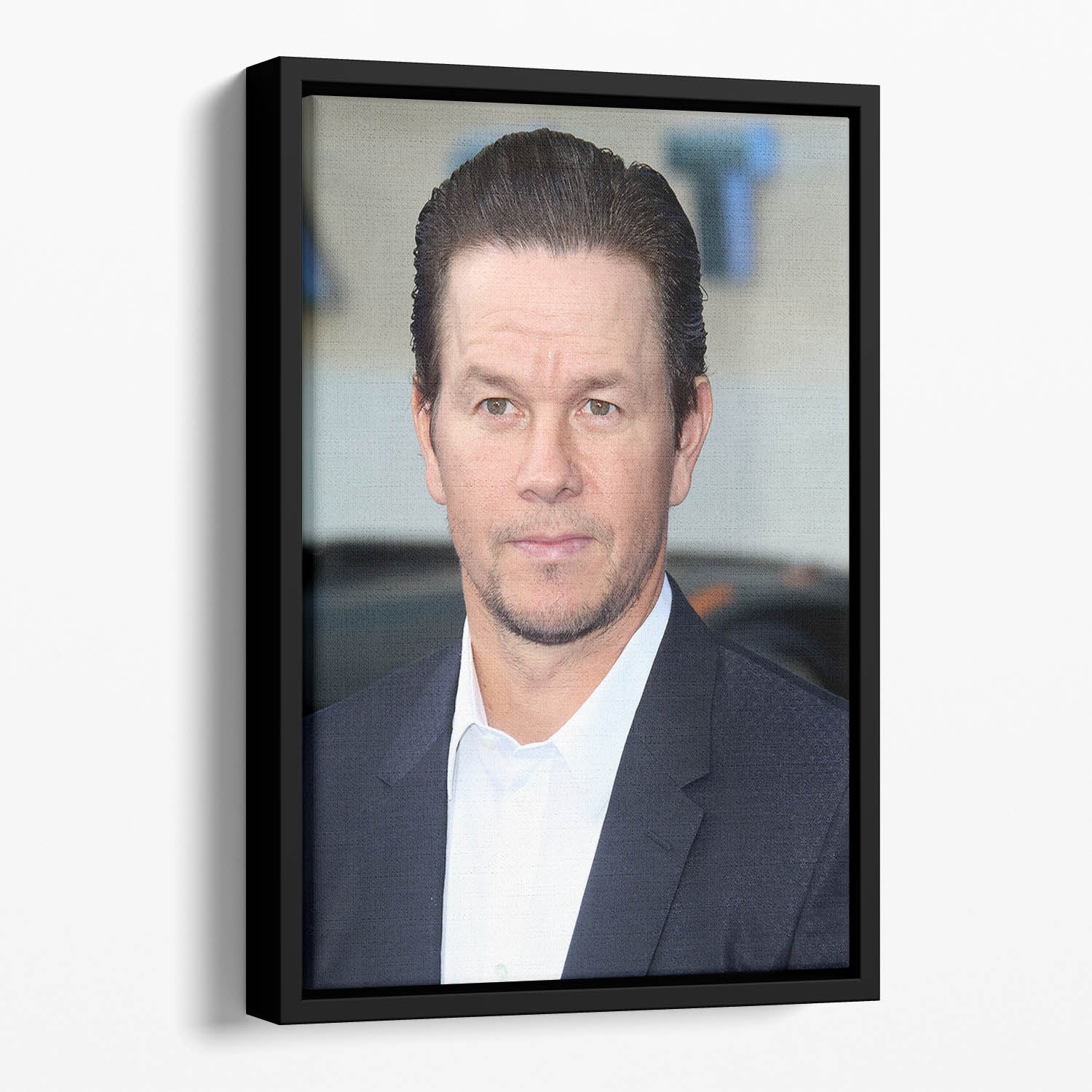 Mark Wahlberg Floating Framed Canvas