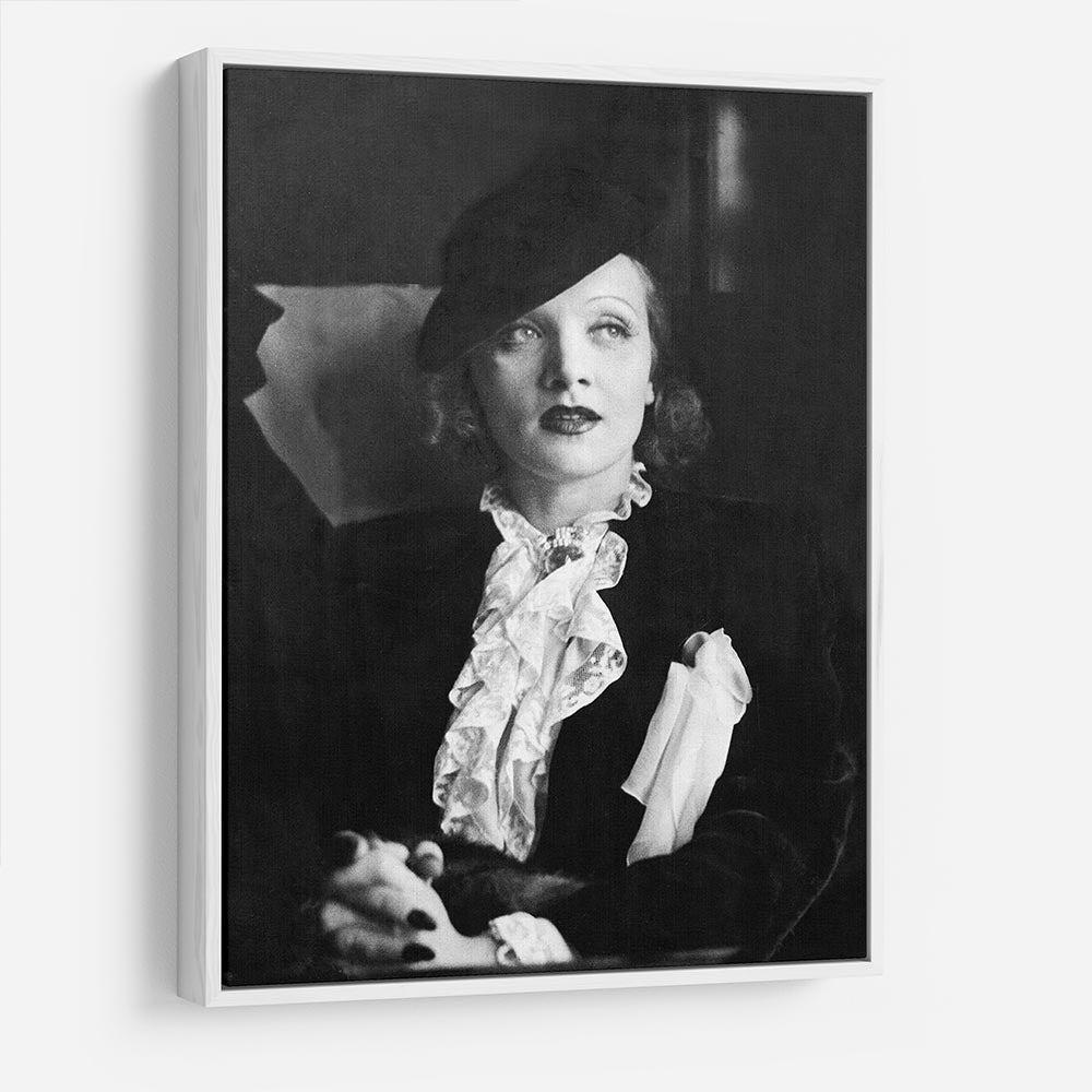 Marlene Dietrich Black And White HD Metal Print