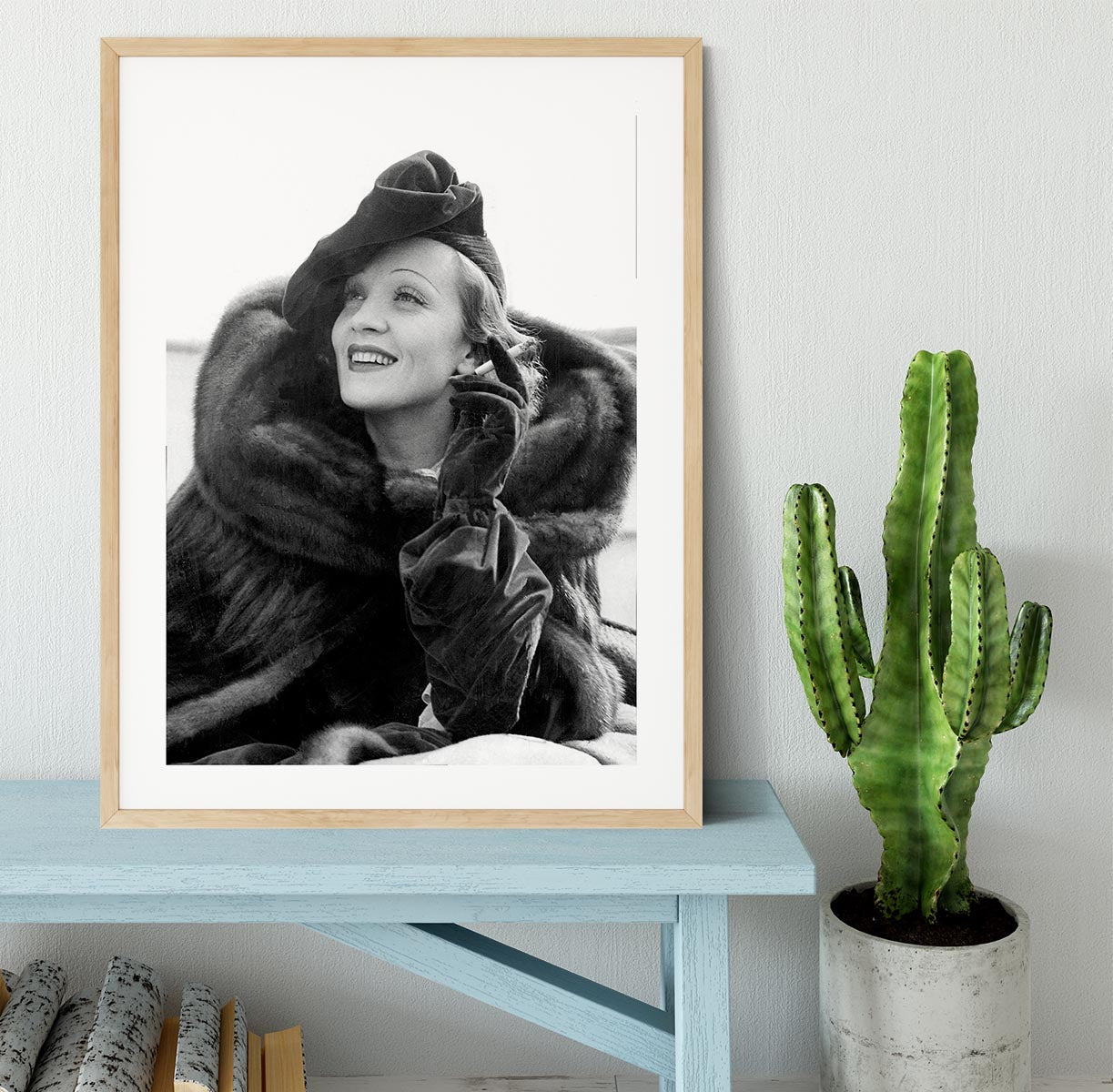 Marlene Dietrich Framed Print - Canvas Art Rocks - 3