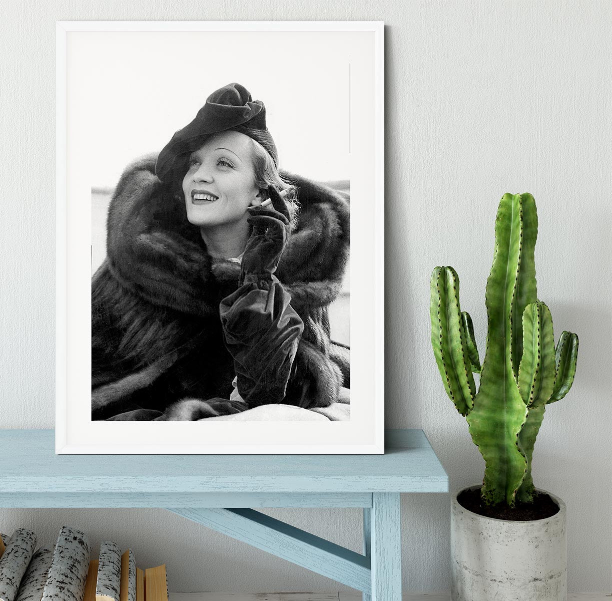 Marlene Dietrich Framed Print - Canvas Art Rocks - 5