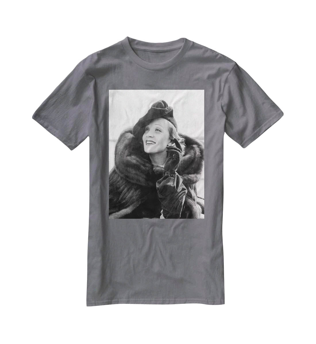 Marlene Dietrich T-Shirt - Canvas Art Rocks - 3