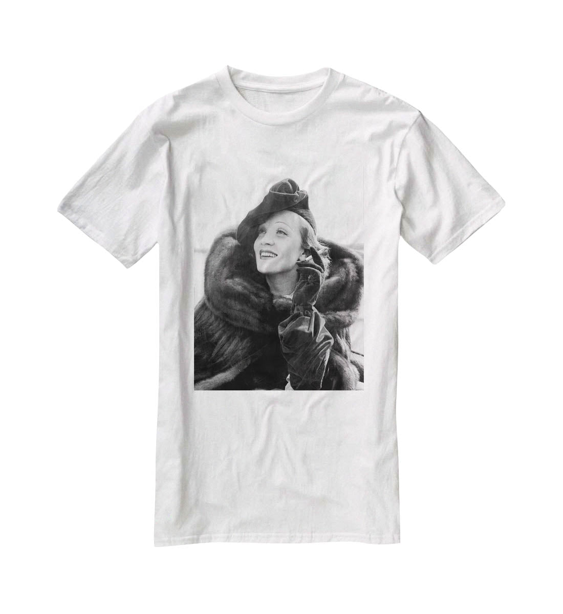 Marlene Dietrich T-Shirt - Canvas Art Rocks - 5