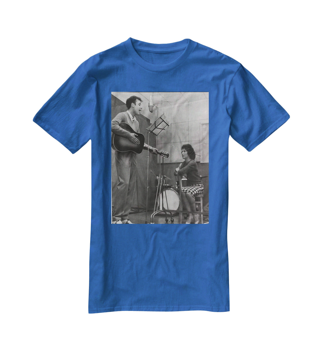 Marty Wilde recording T-Shirt - Canvas Art Rocks - 2