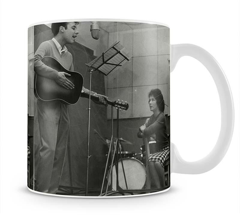 Marty Wilde recording Mug - Canvas Art Rocks - 1