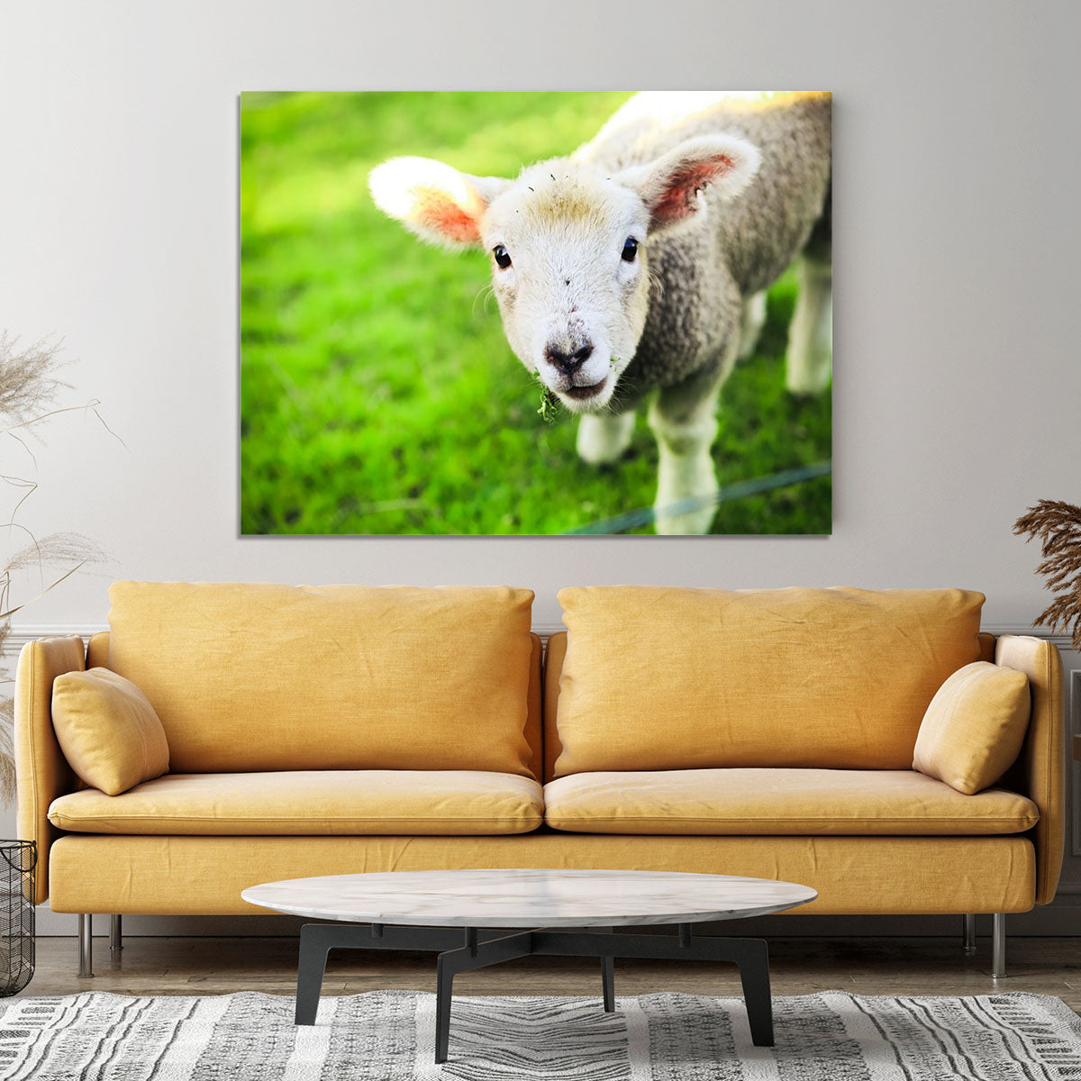 Mary had a little lamb Canvas Print or Poster - Canvas Art Rocks - 4
