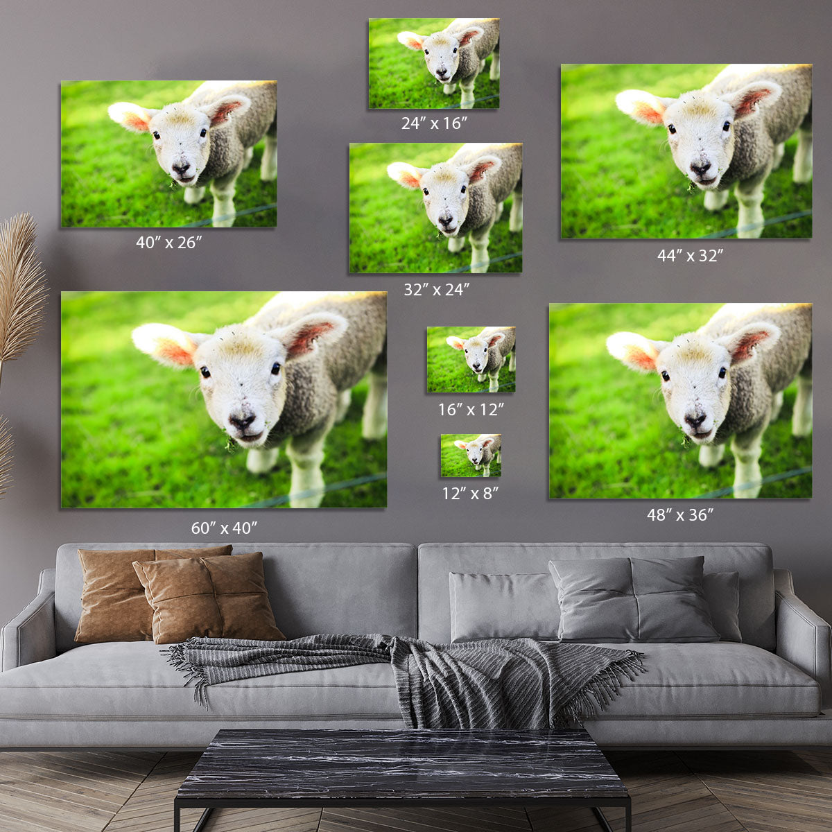Mary had a little lamb Canvas Print or Poster - Canvas Art Rocks - 7