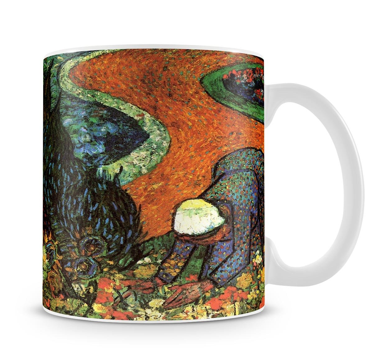 Memory of the Garden at Etten by Van Gogh Mug - Canvas Art Rocks - 4