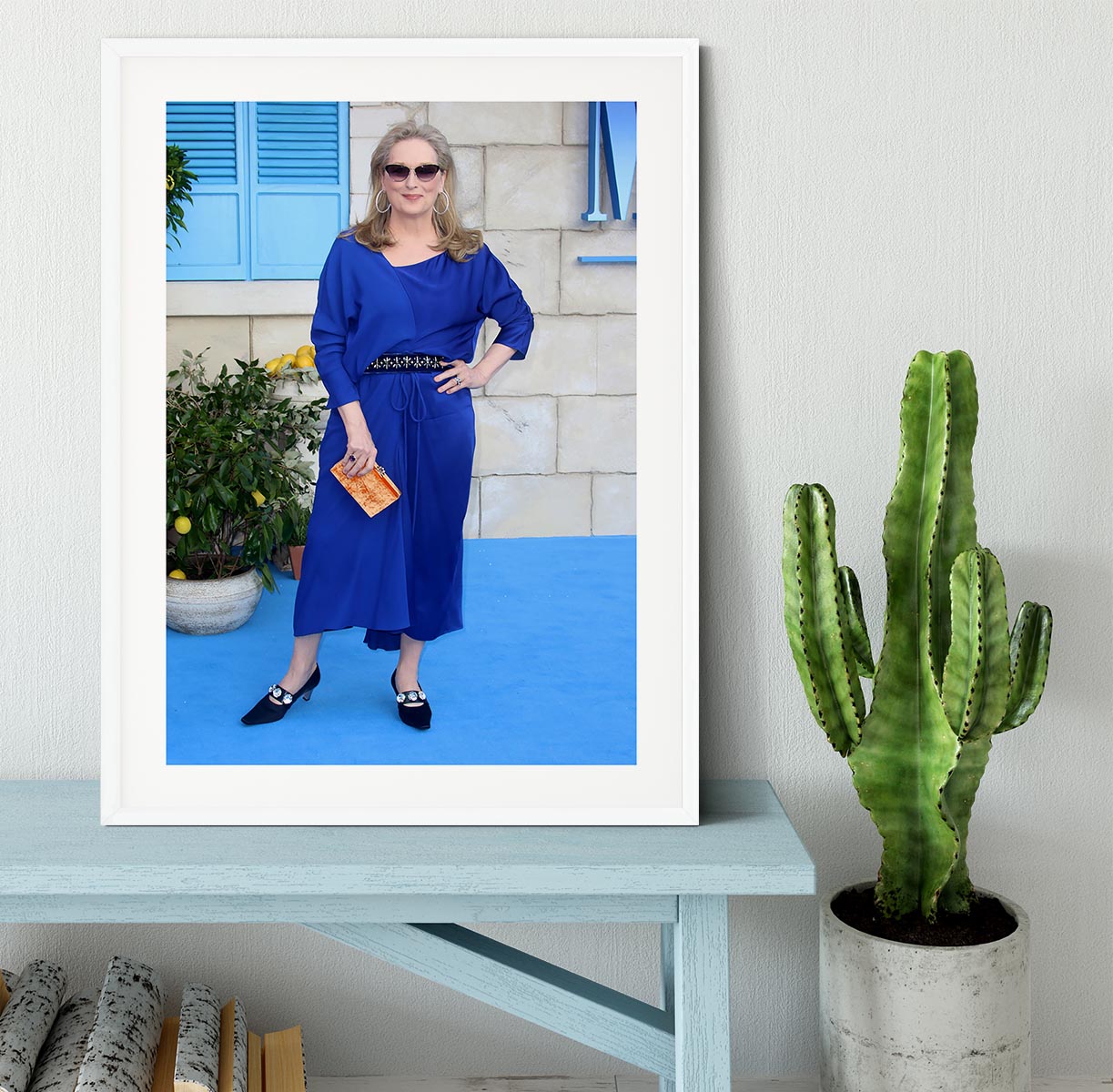 Meryl Streep Mamma Mia Framed Print - Canvas Art Rocks - 5