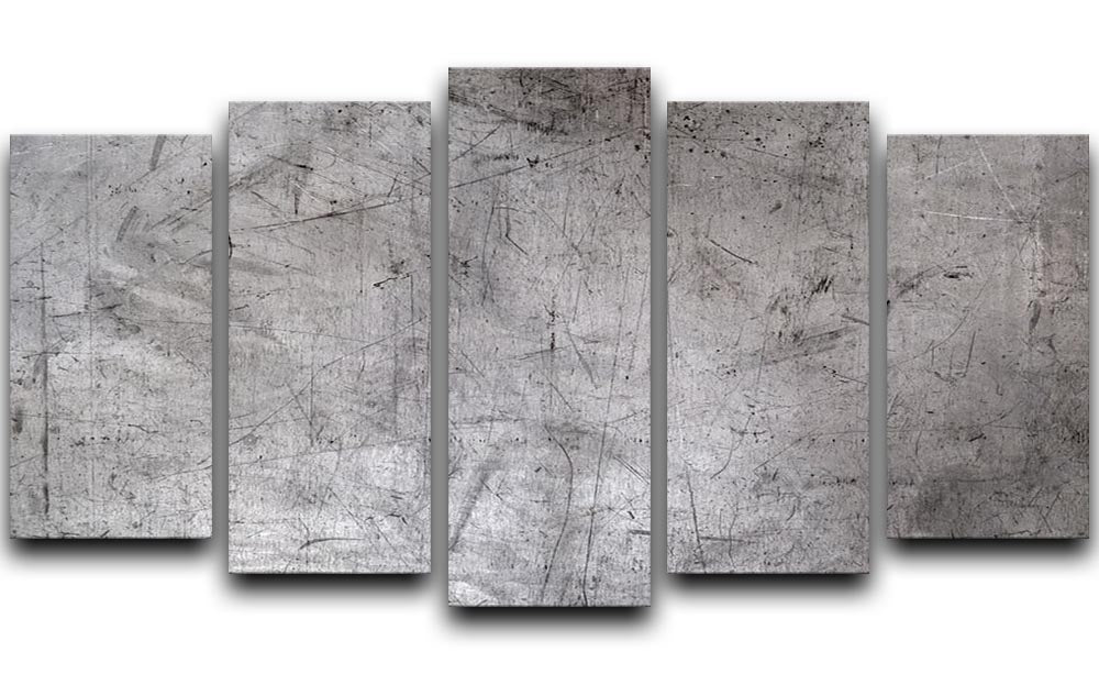 Metal texture 5 Split Panel Canvas - Canvas Art Rocks - 1