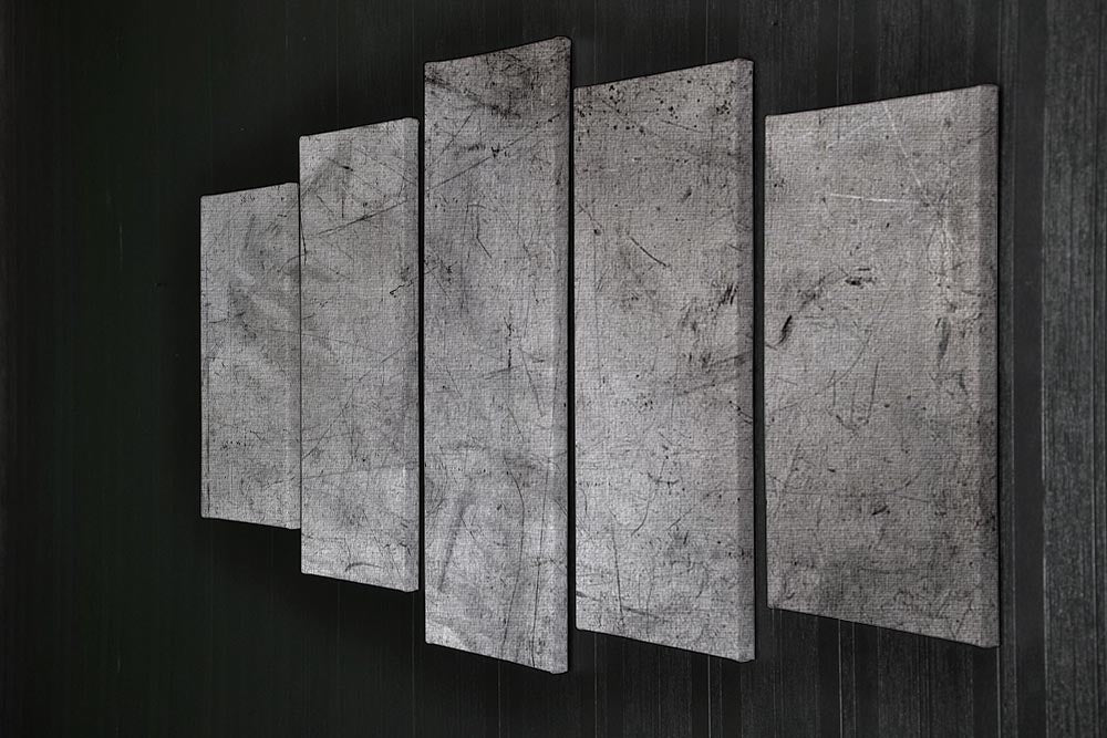 Metal texture 5 Split Panel Canvas - Canvas Art Rocks - 2