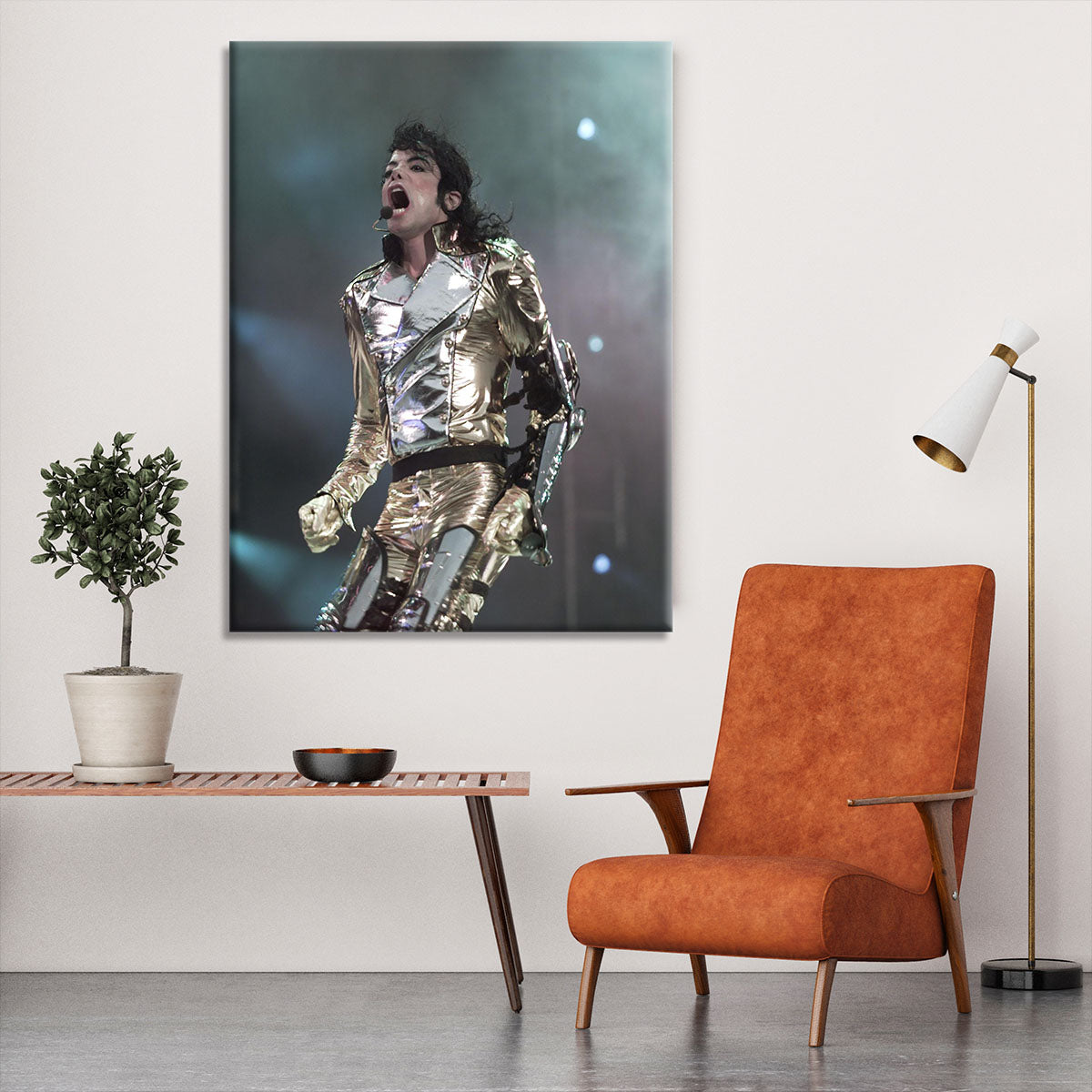 Michael Jackson performs Canvas Print or Poster - Canvas Art Rocks - 6