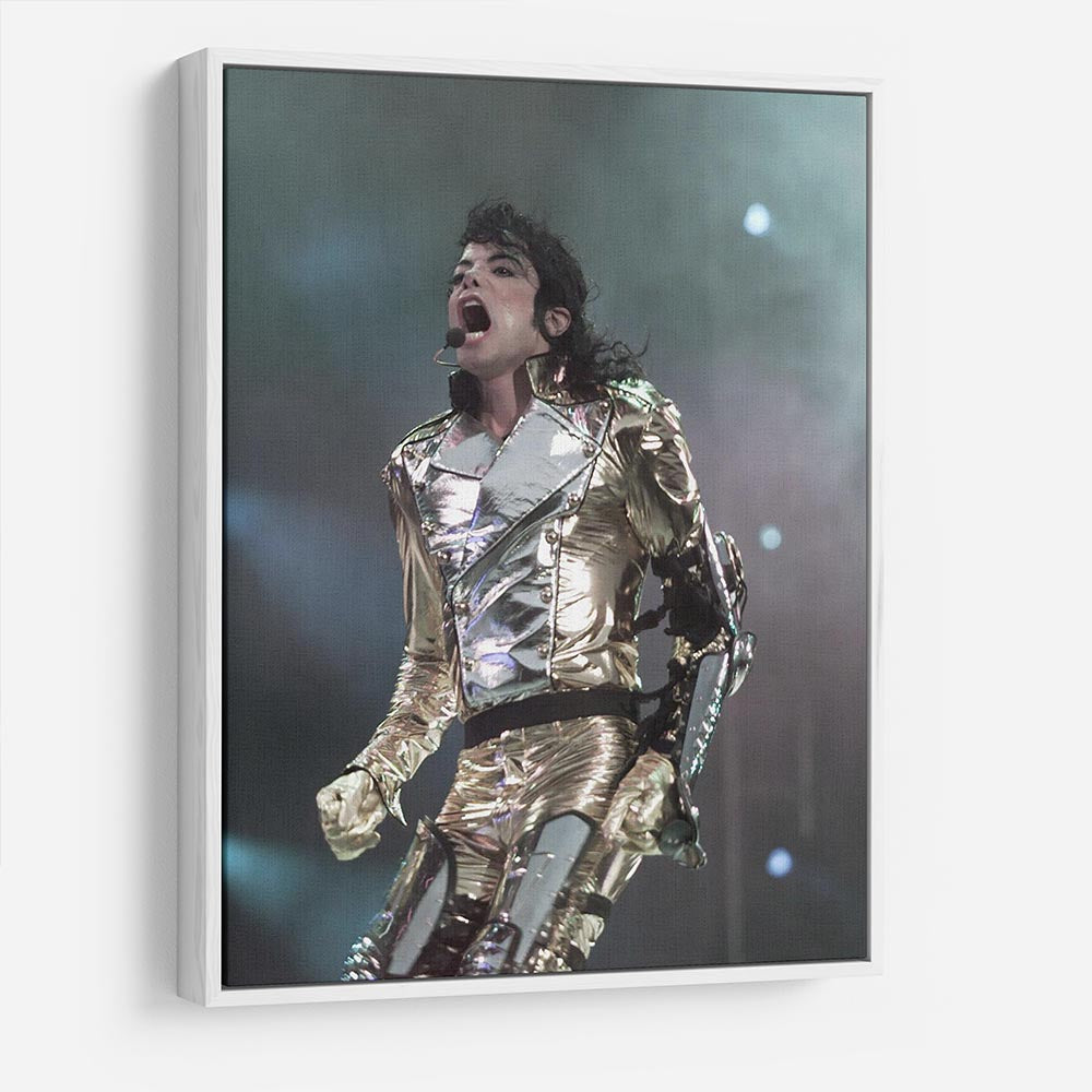 Michael Jackson performs HD Metal Print