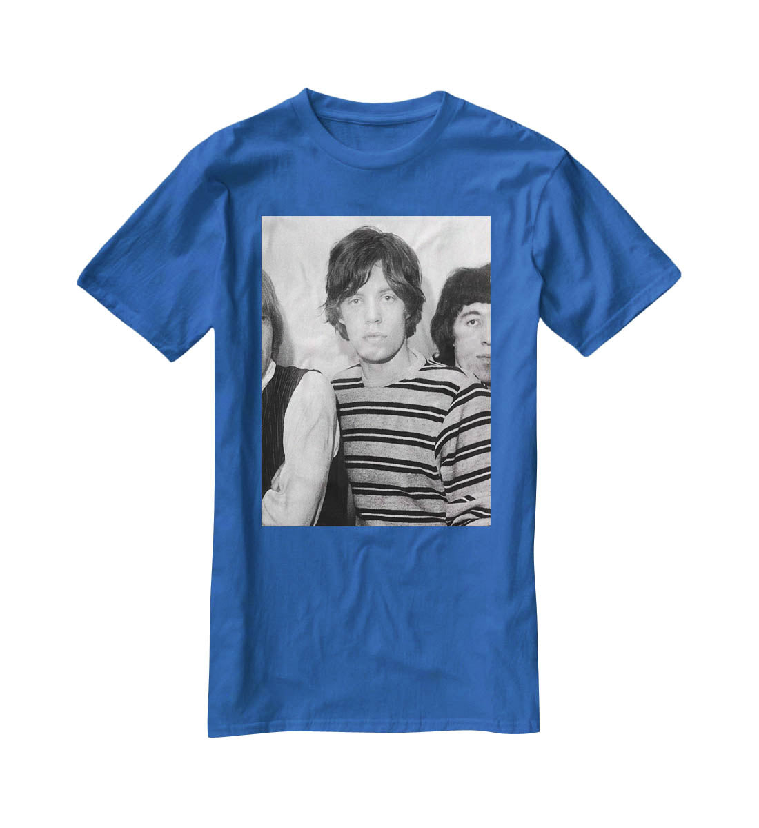 Mick Jagger and mates T-Shirt - Canvas Art Rocks - 2