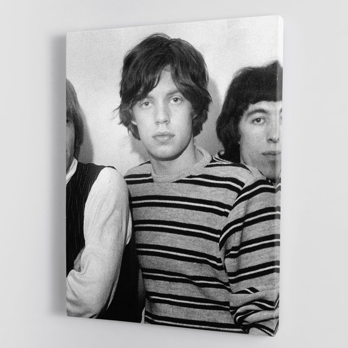 Mick Jagger and mates Canvas Print or Poster - Canvas Art Rocks - 1