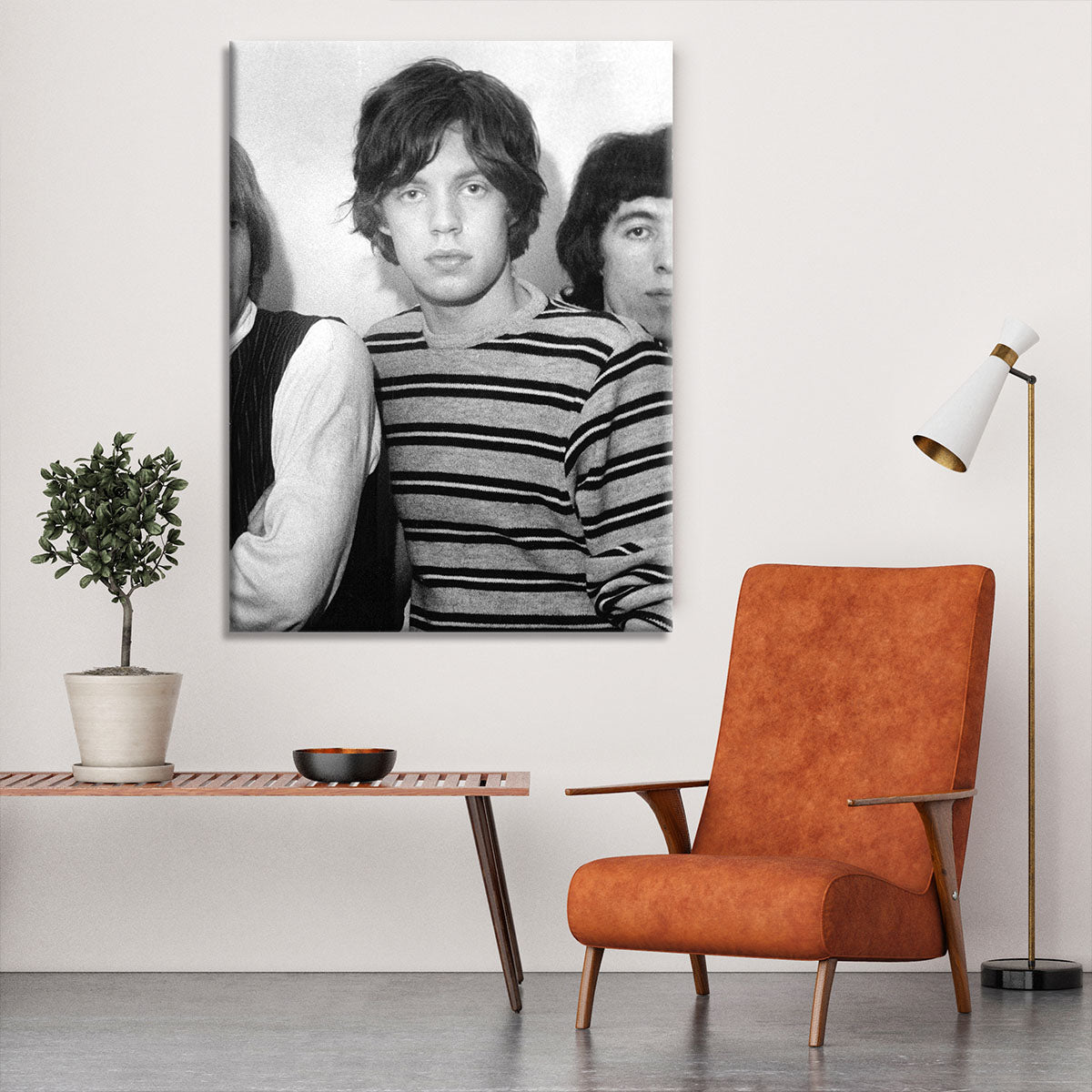 Mick Jagger and mates Canvas Print or Poster - Canvas Art Rocks - 6