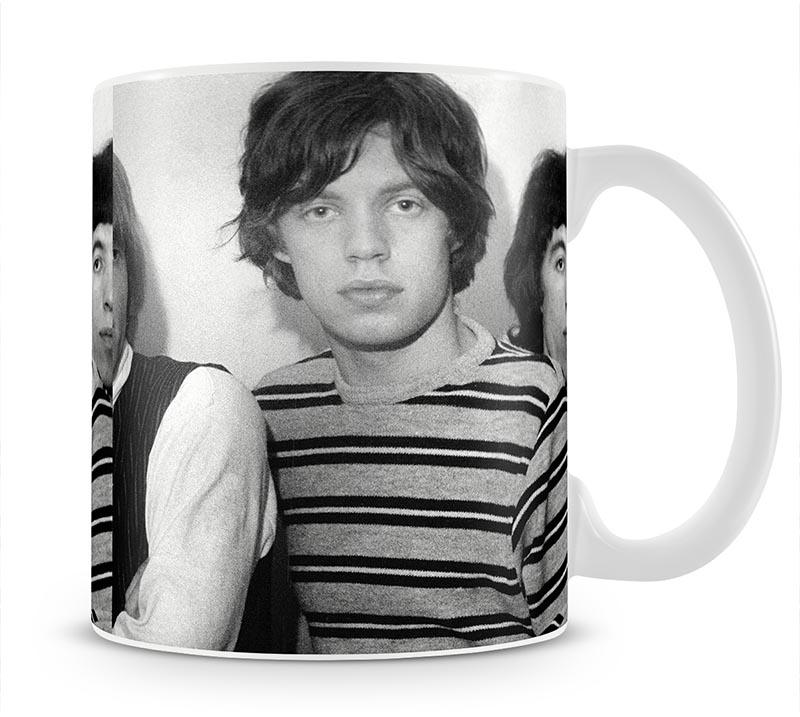 Mick Jagger and mates Mug - Canvas Art Rocks - 1