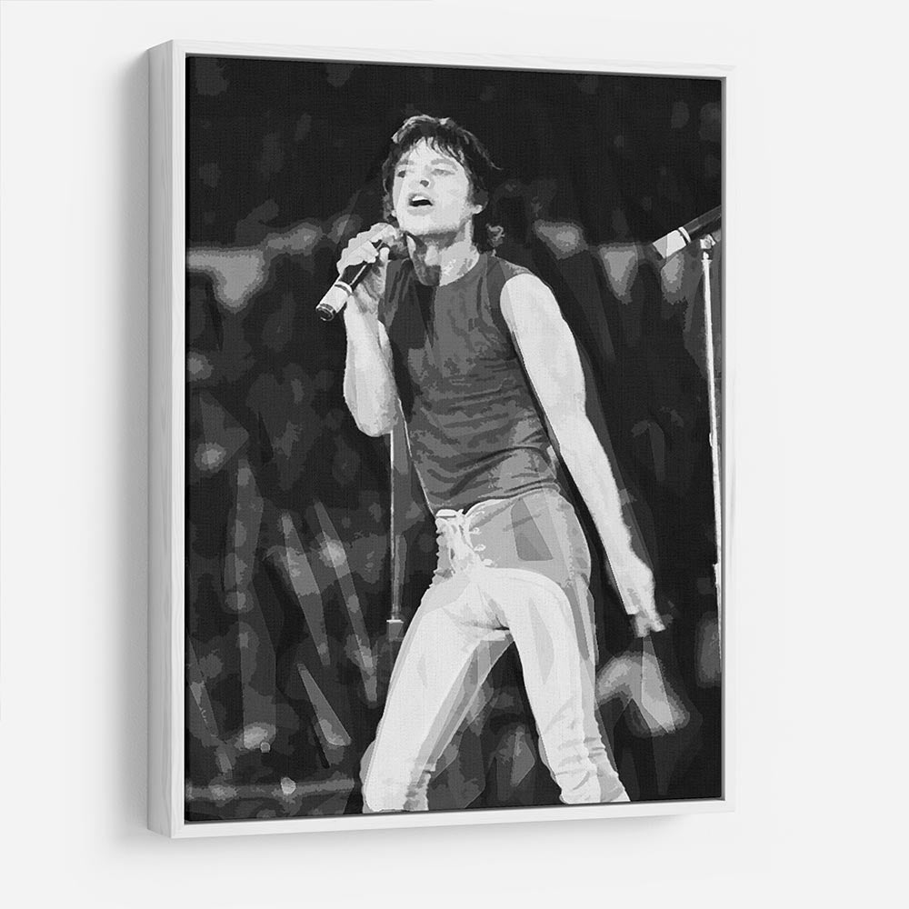 Mick Jagger at Wembley Stadium HD Metal Print