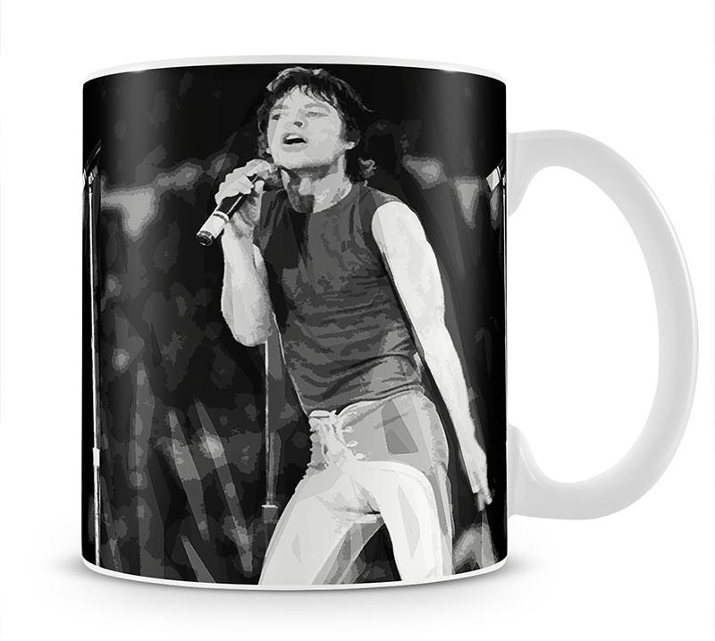 Mick Jagger at Wembley Stadium Mug - Canvas Art Rocks - 1