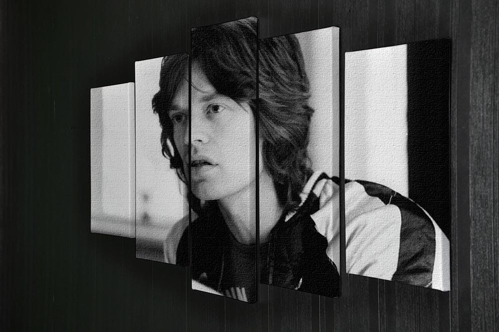Mick Jagger back home 5 Split Panel Canvas - Canvas Art Rocks - 2