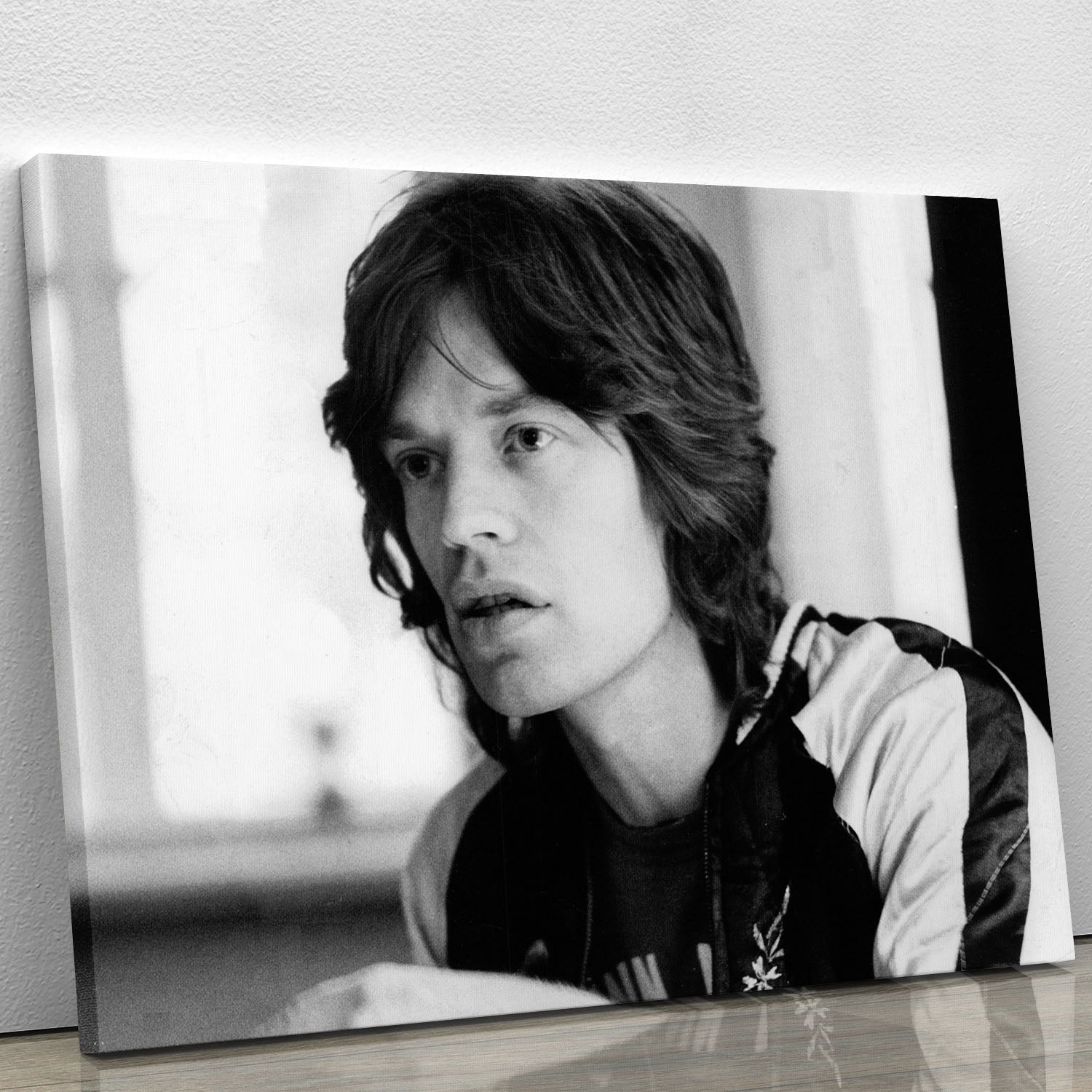 Mick Jagger back home Canvas Print or Poster - Canvas Art Rocks - 1