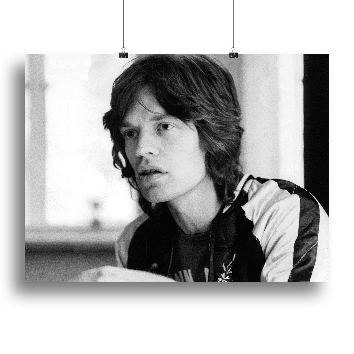 Mick Jagger back home Canvas Print or Poster - Canvas Art Rocks - 2