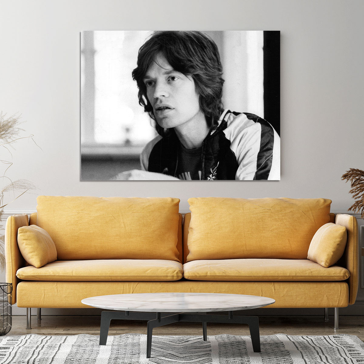 Mick Jagger back home Canvas Print or Poster - Canvas Art Rocks - 4