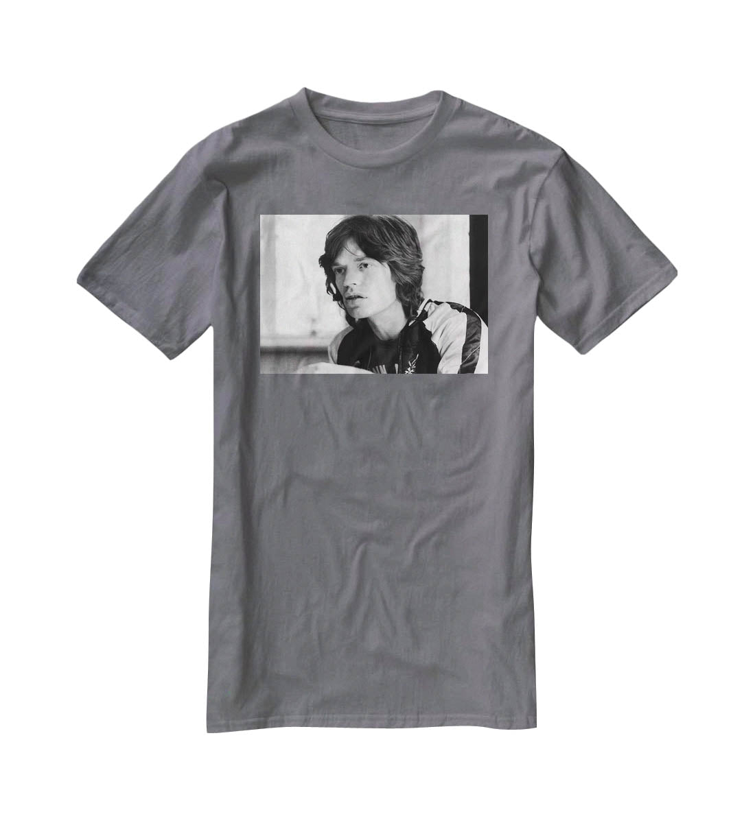Mick Jagger back home T-Shirt - Canvas Art Rocks - 3