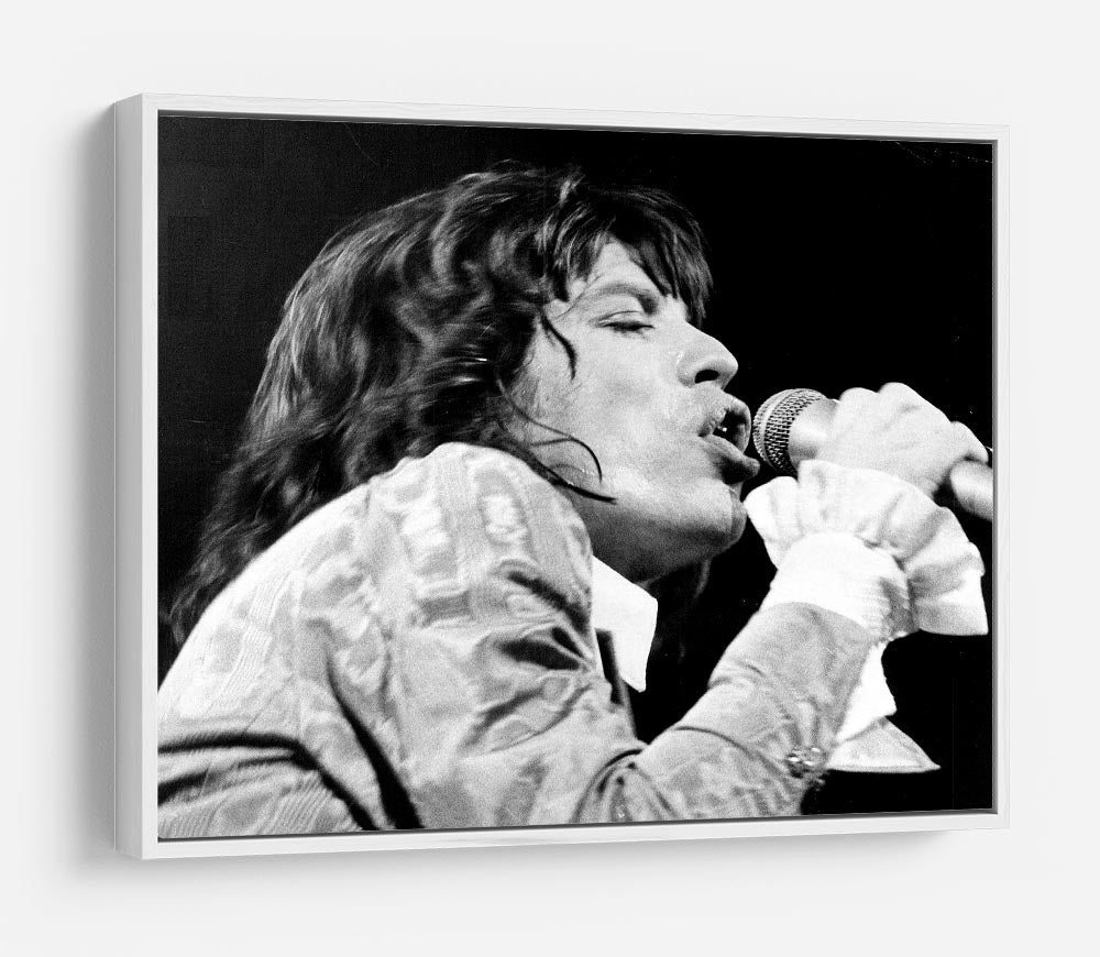 Mick Jagger belts it out HD Metal Print