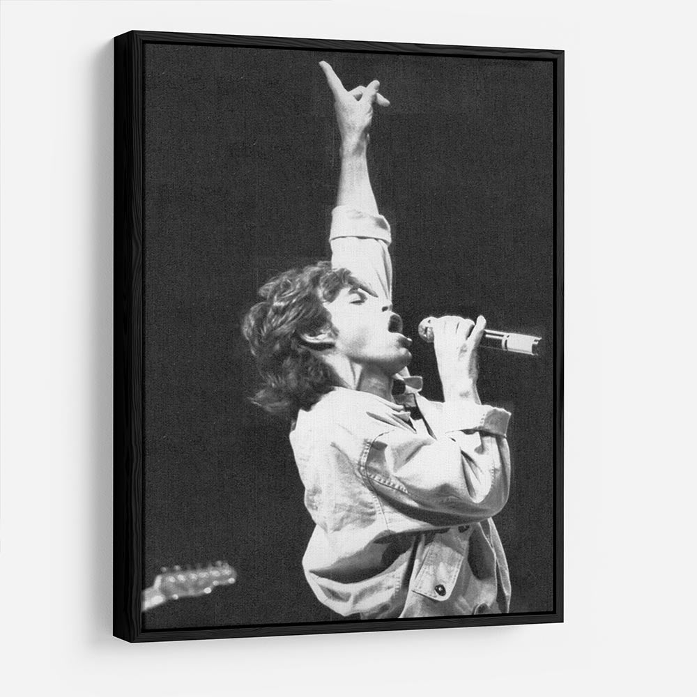 Mick Jagger in Glasgow Scotland HD Metal Print