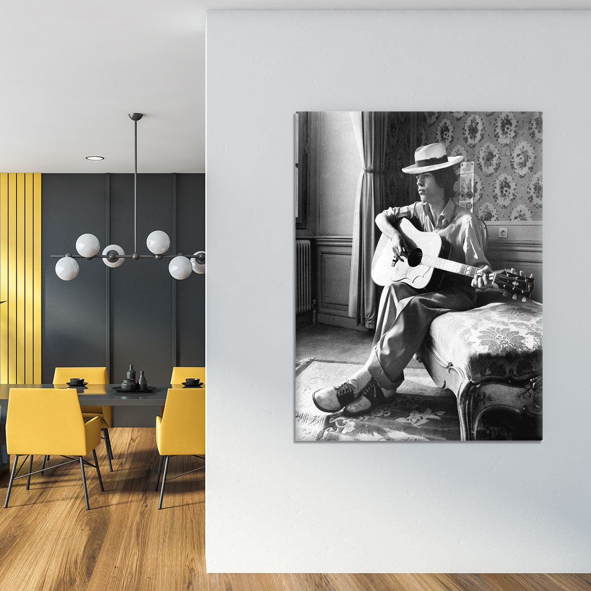 Mick Jagger in Vienna Canvas Print or Poster - Canvas Art Rocks - 4