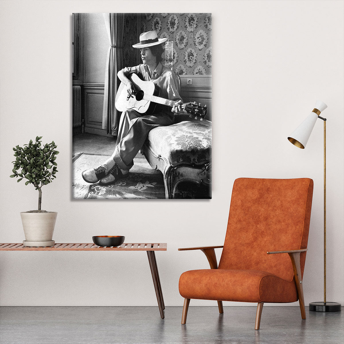 Mick Jagger in Vienna Canvas Print or Poster - Canvas Art Rocks - 6