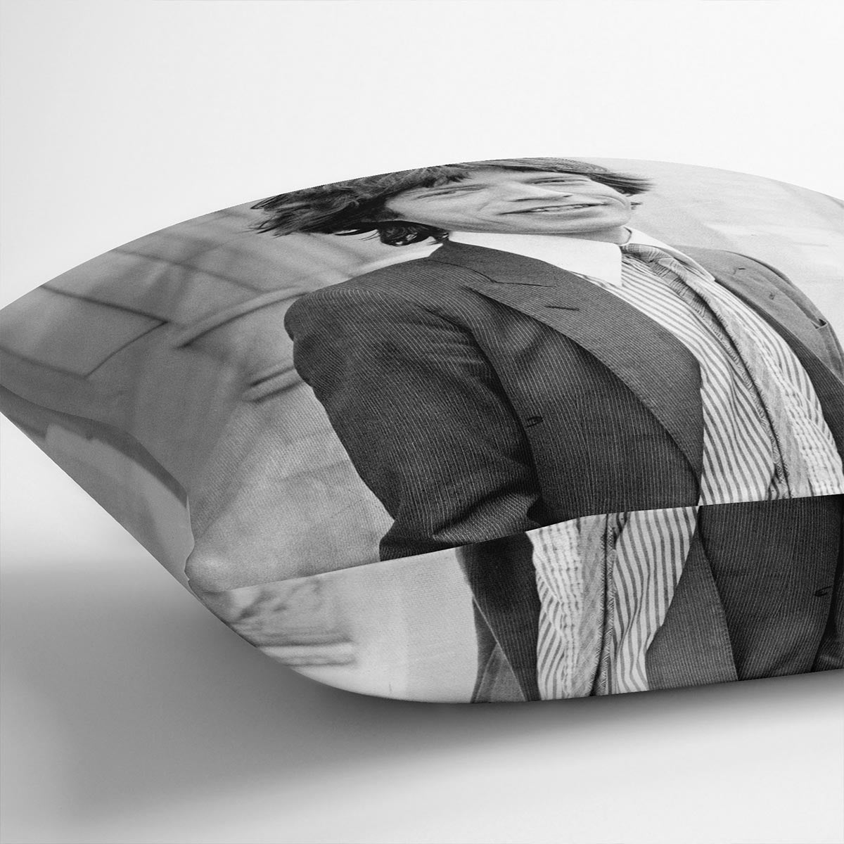 Mick Jagger in a tie Cushion