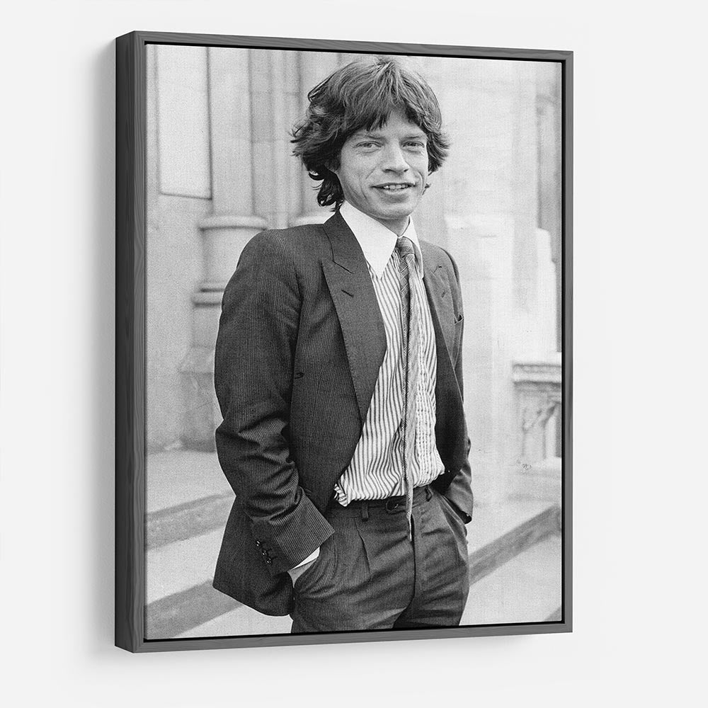Mick Jagger in a tie HD Metal Print