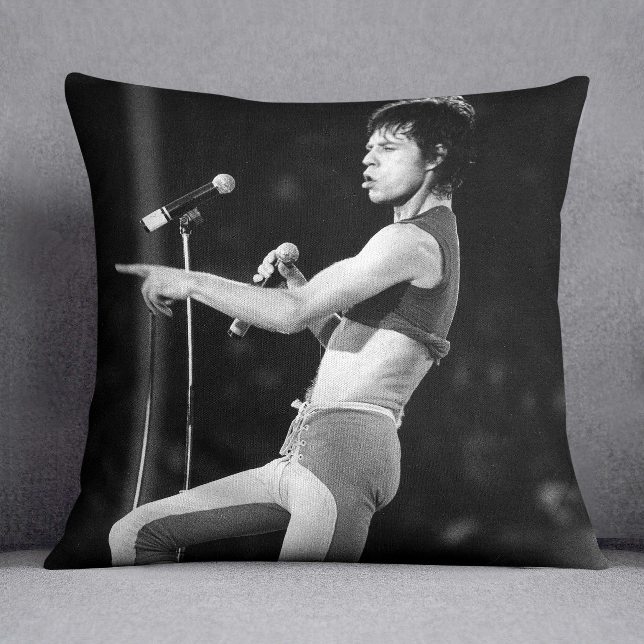 Mick Jagger in lycra Cushion