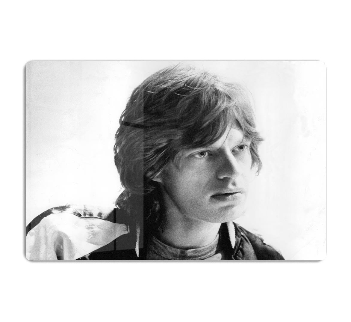 Mick Jagger in profile HD Metal Print
