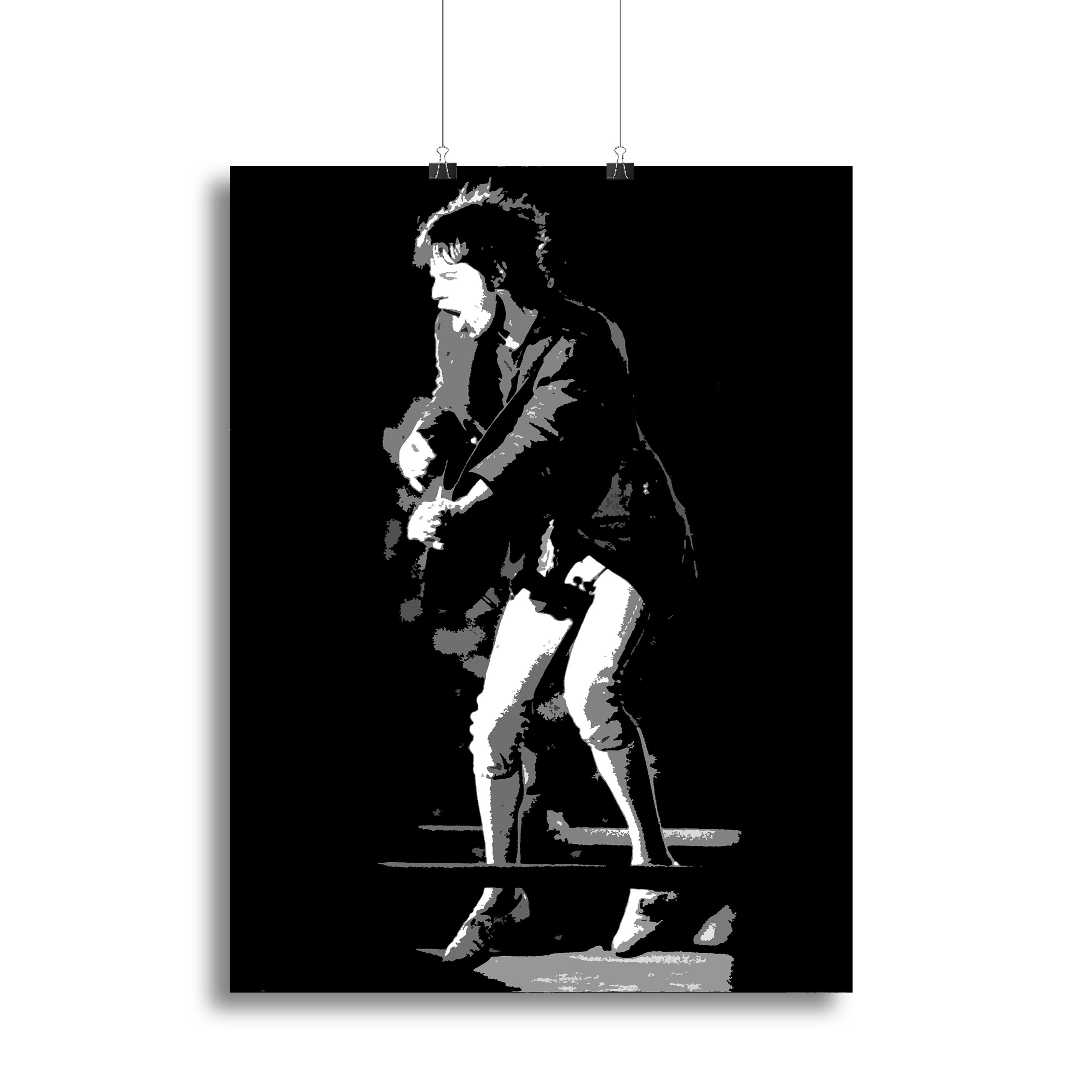 Mick Jagger pedal pusher style Canvas Print or Poster - Canvas Art Rocks - 2
