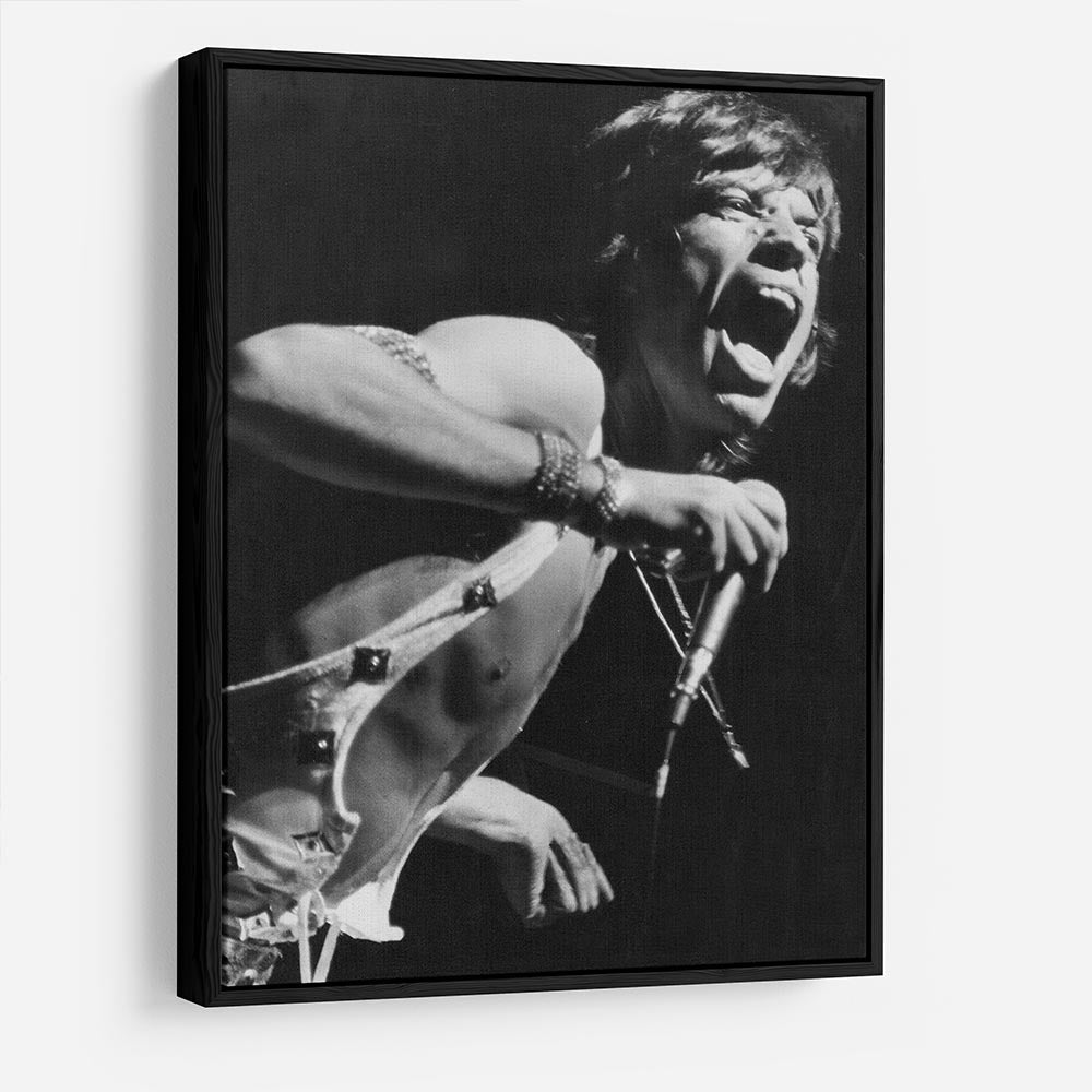 Mick Jagger performs in Vienna HD Metal Print