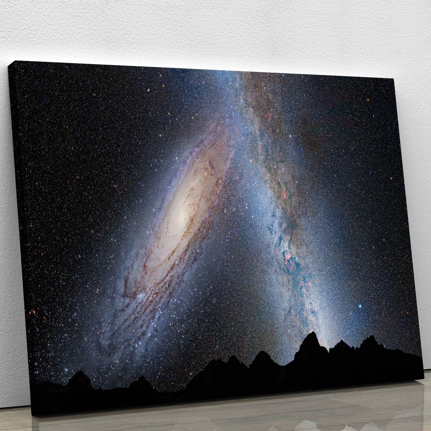 Milky Way Sky Canvas Print or Poster