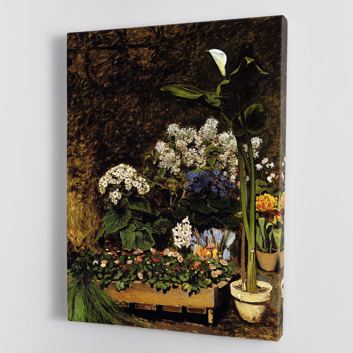 Mixed Spring Flowers by Renoir Canvas Print or Poster - Canvas Art Rocks - 1