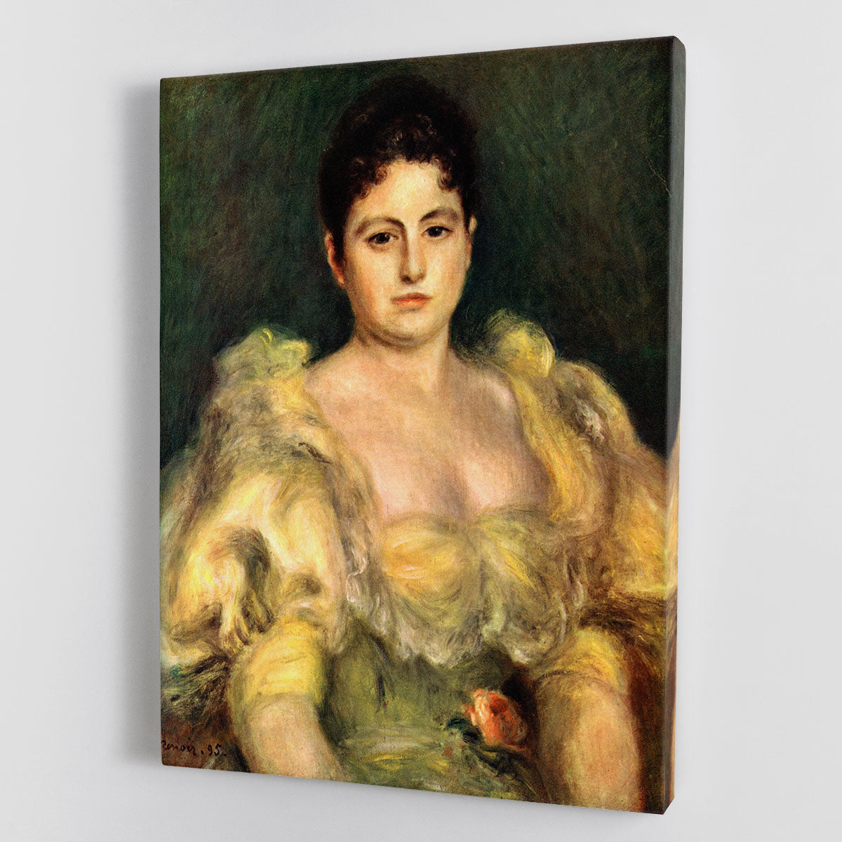 Mme Stephen Pichon by Renoir Canvas Print or Poster - Canvas Art Rocks - 1