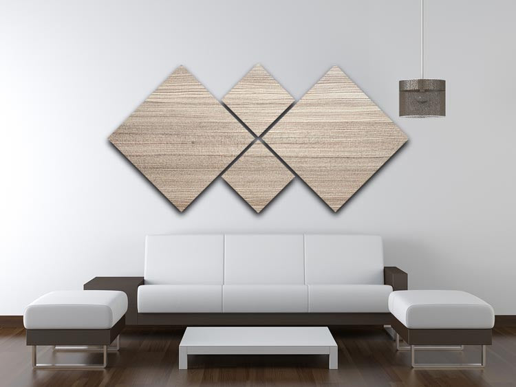Modern wood texture 4 Square Multi Panel Canvas - Canvas Art Rocks - 3