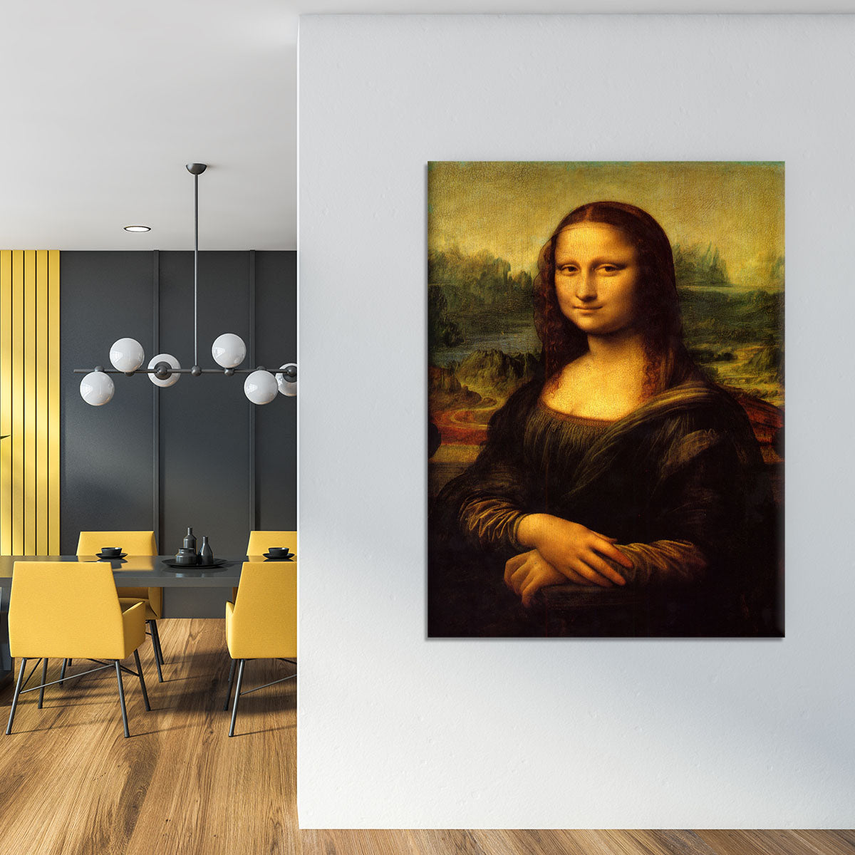 Mona Lisa by Da Vinci Canvas Print or Poster - Canvas Art Rocks - 4