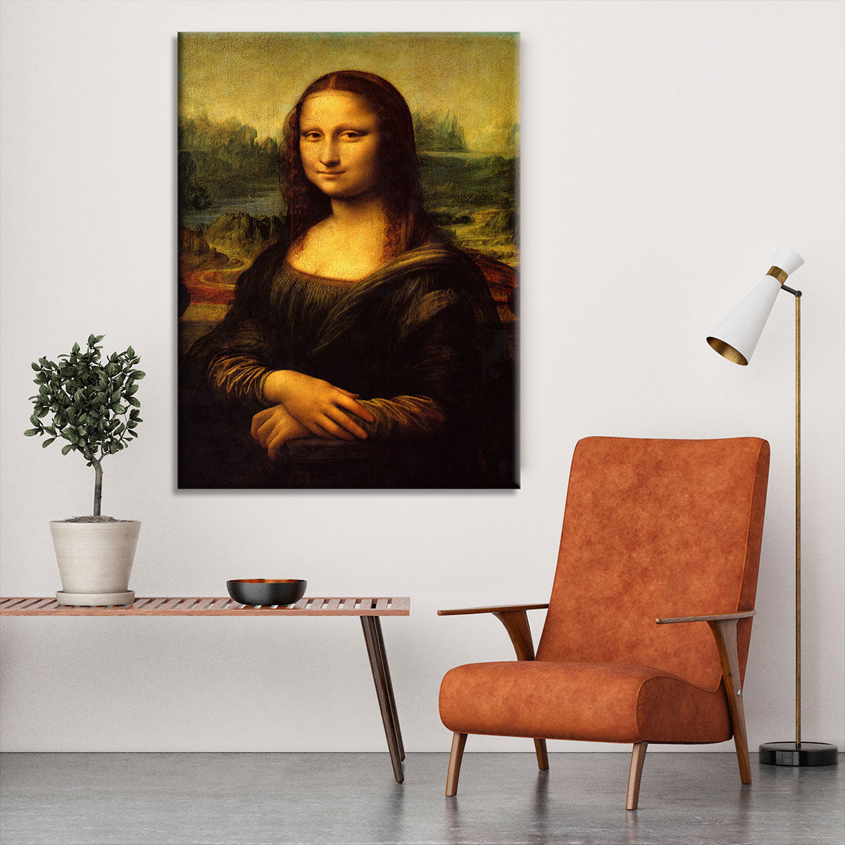 Mona Lisa by Da Vinci Canvas Print or Poster - Canvas Art Rocks - 6