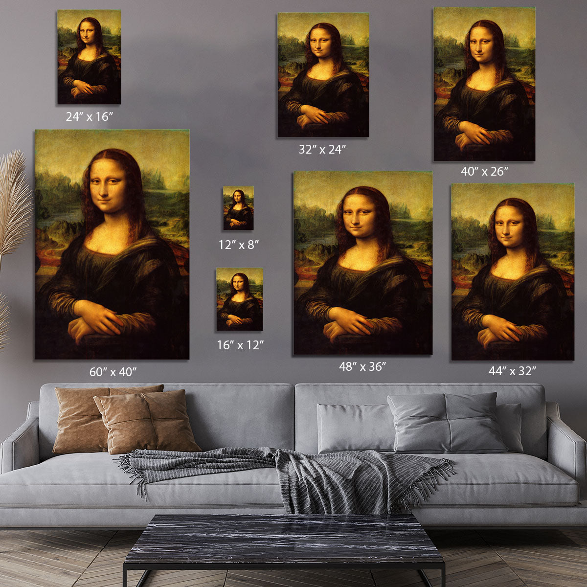 Mona Lisa by Da Vinci Canvas Print or Poster - Canvas Art Rocks - 7