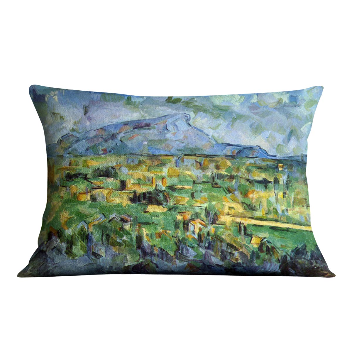 Mont Sainte-Victoire by Cezanne Cushion
