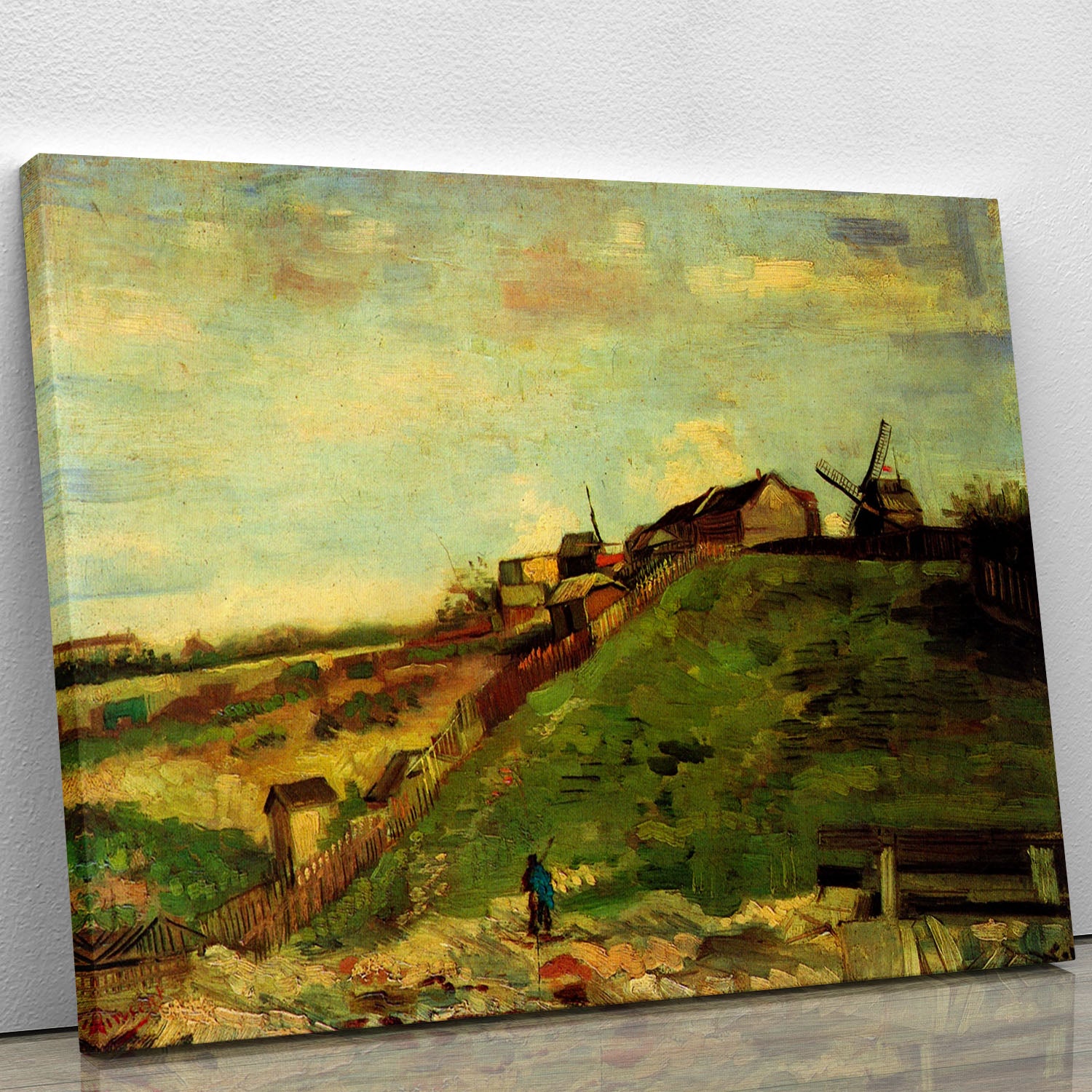Montmartre Quarry the Mills by Van Gogh Canvas Print or Poster - Canvas Art Rocks - 1