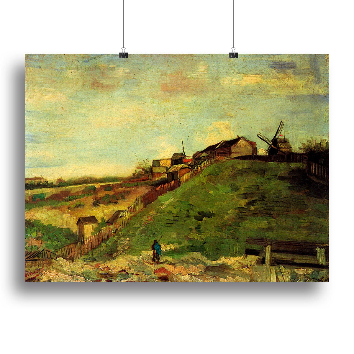 Montmartre Quarry the Mills by Van Gogh Canvas Print or Poster - Canvas Art Rocks - 2