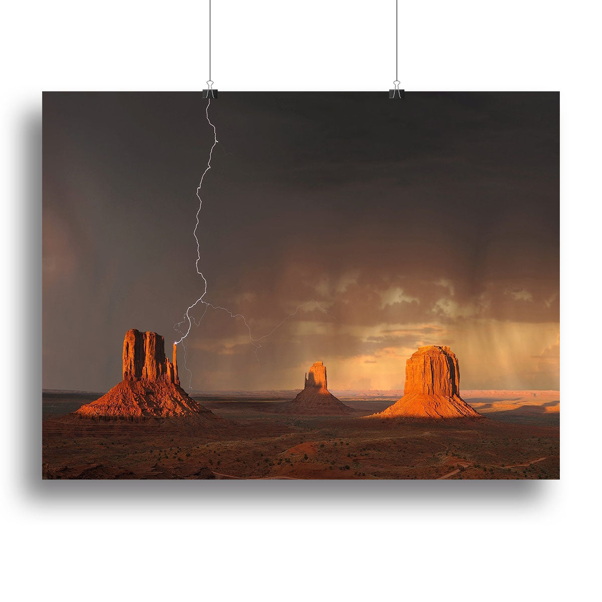 Monument Valley Canvas Print or Poster - Canvas Art Rocks - 2